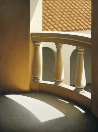 Varanda para o claustro