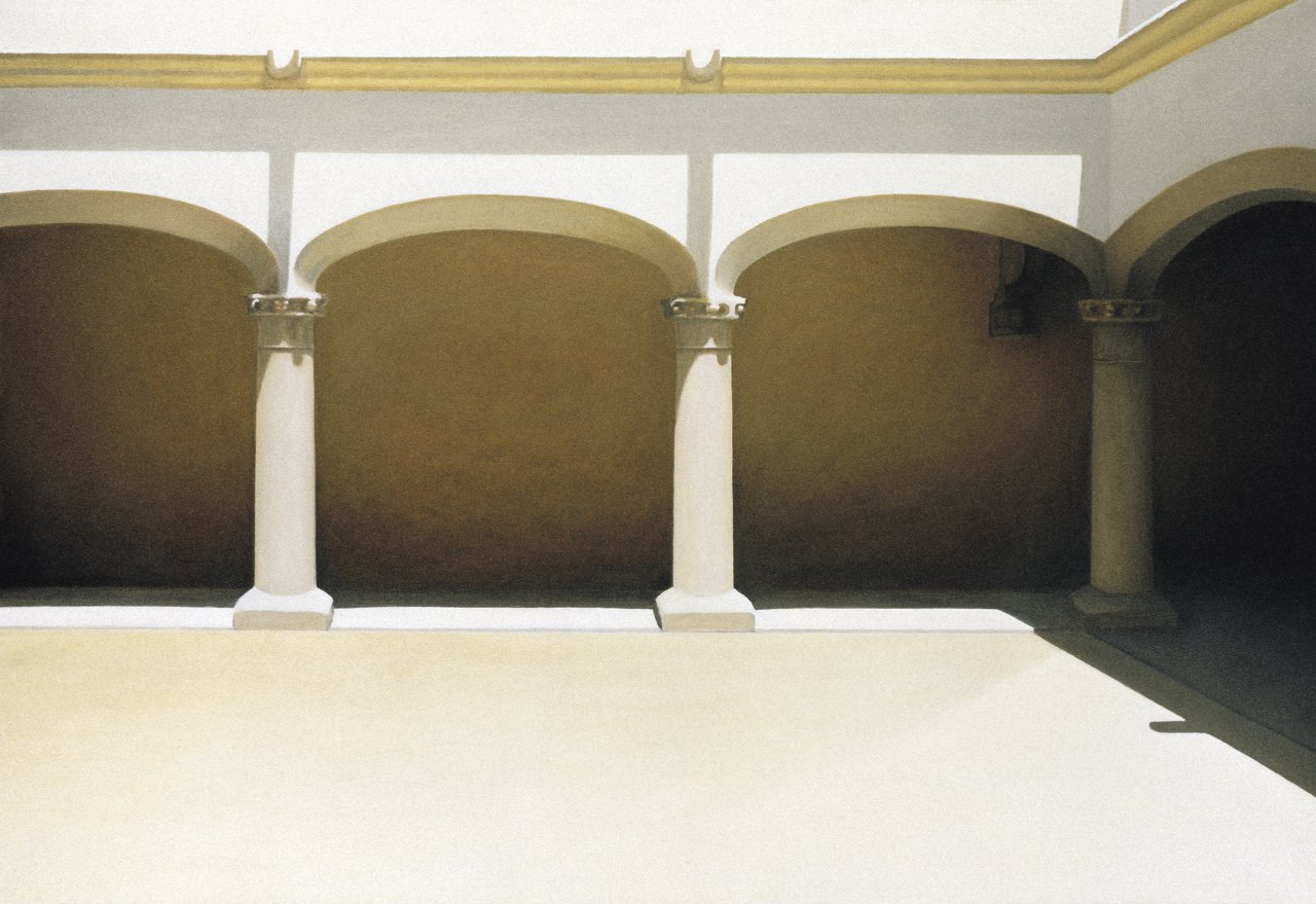 Arcada no claustro