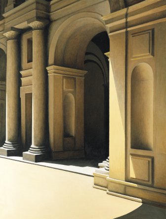 Portico no claustro