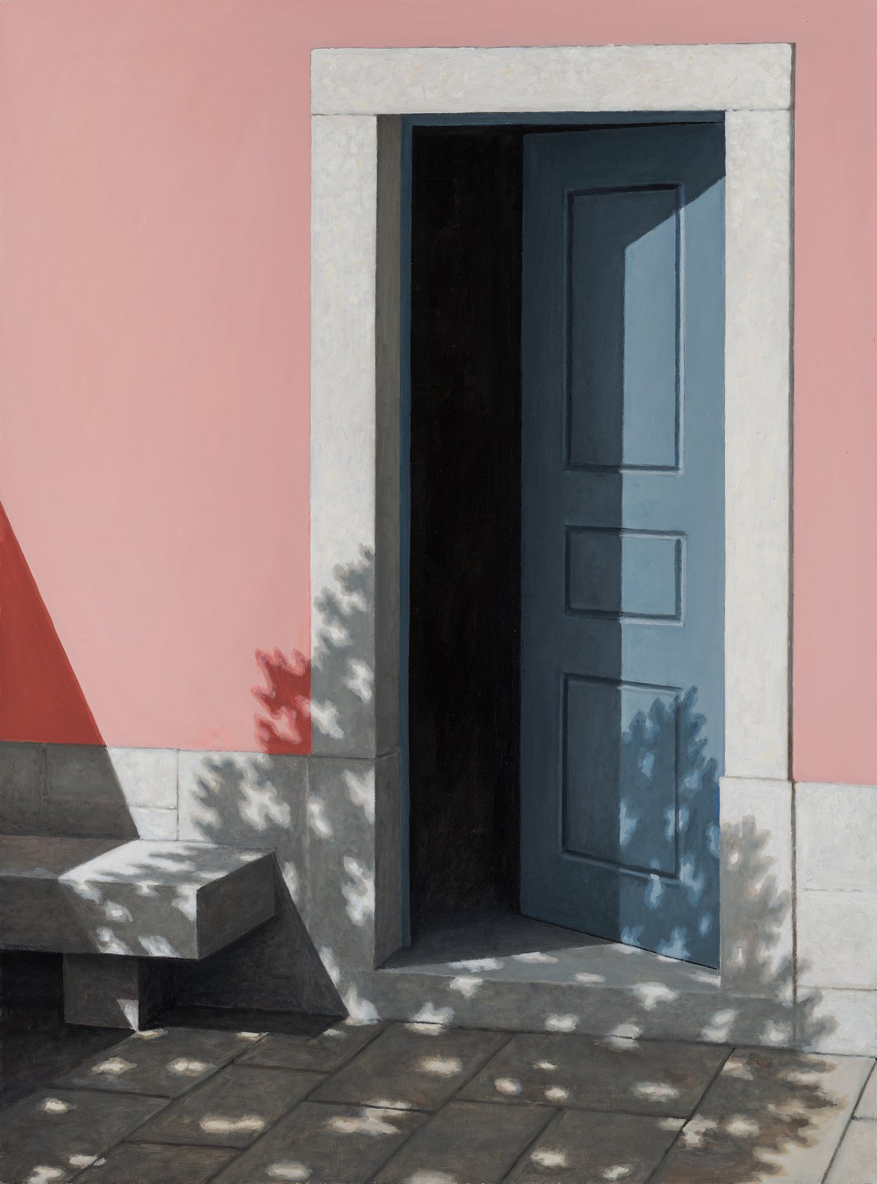 Porta com sombras