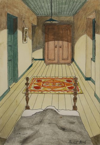 [Untitled (Study for "Bedroom")]