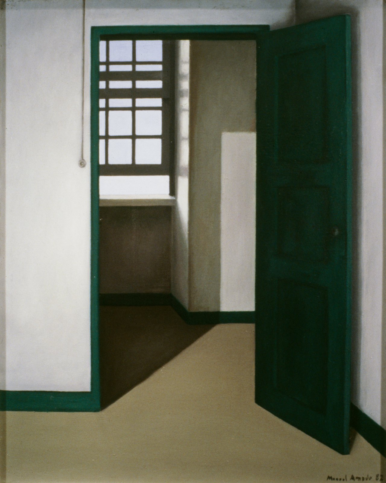 Door and Window in the Background