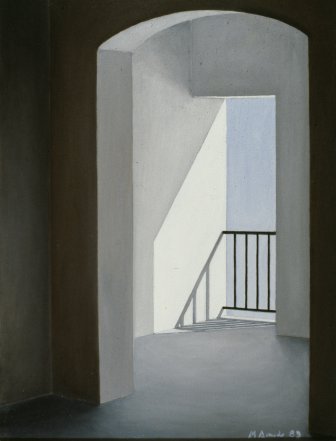 Interior da fortaleza