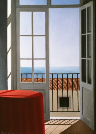 Janela com mesa de camilha
