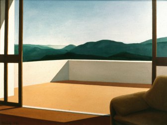 [Terrace with Arr&aacute;bida Ridge]