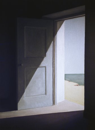 [Blue Open Door]