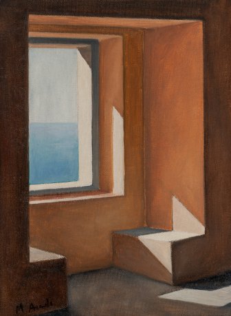 [Window with Benches (Study)]