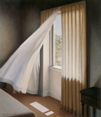 [Window with Curtains I]