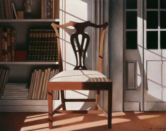 [Chair Next to the Bookshelf]