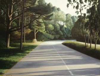 Fim de tarde na estrada