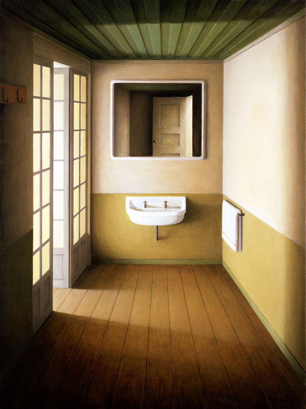 Corridor with Wash-Basin