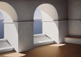 [Arcade Overlooking the Sea]