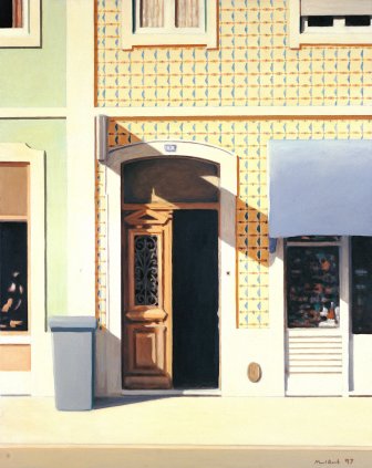 Porta de pr&eacute;dio I (estudo)